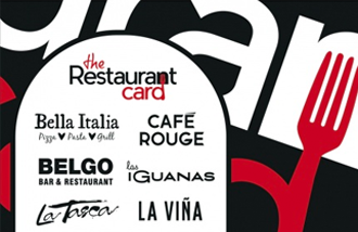 The Restaurant Card Discount Code | Up to 10% off